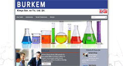 Desktop Screenshot of burkemkimya.com